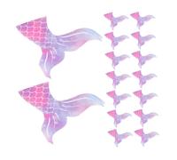 BAZEITFLOW 60pcs Mermaid Tail Paper Napkins Ocean Themed Party Supplies for Birthday Beach Picnic Outdoor Events and Portable