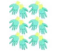 BAZEITFLOW 6pairs Hamster Training Gloves Bite Resistant Non-slip Pet Gloves for Small Animal Handling Taming Rodents