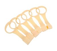 BAZEITFLOW 6pcs Boy Girl Fence Pull Rings Playpen Handles for Standing Exercise Walking Assistant for Boy Girl Hanging Toys for Months Old