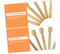 BAZEITFLOW 6pcs Electric Guitar Tremolo System Copper Screws Replacement Parts for Stable Tuning Lightweight Bridge Mounting Accessories Compatible with Various Models
