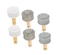 BAZEITFLOW 6pcs Electric Pet Nail Grinding Heads Durable Dog Nail Grooming Tool for Safe and Easy Claw Maintenance Lightweight and Portable for Home Travel Use