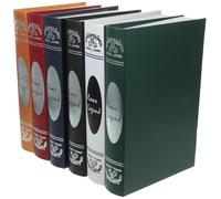 BAZEITFLOW 6pcs Fake Books for Decoration, Retro Style Coated Paper Simulation Book Adornments, Photography Props and Desk Or Shelf Desktop Decorative Figurines to Add Vintage Color