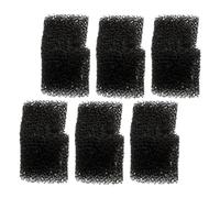 BAZEITFLOW 6pcs Pet Water Fountain Filters Replacement Sponge for Cats and Dogs Easy Install Arc-shaped Filter Cotton for Fresh Drinking at Home Pet Stores