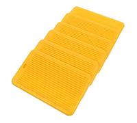 BAZEITFLOW 6pcs Plastic Gnocchi Board Ergonomic Fluted Pasta Maker Tools for Household Use Dough Cutting Tool for Homemade Garganelli and Gnocchi Shaping