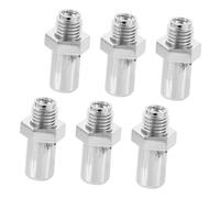 BAZEITFLOW 6pcs Replacement Fire Extinguisher Nozzles for Water-Based Extinguishers Easy Install Nozzle Accessory for Residential and Commercial Use