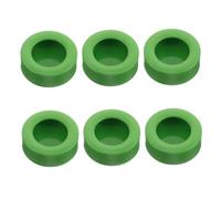 BAZEITFLOW 6pcs Reptile Feeding Dish: Plastic Worm Feeder For Gecko Chameleon Lizard - 0.9inch Depth And Detachable Bottom - Easy To Clean And Wash