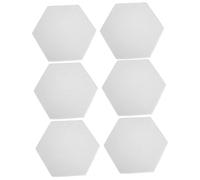 BAZEITFLOW 6pcs Sound Absorbing Board Self-adhesive Backing Acoustic Panels for Recording Studio Home Theater and Bedroom Wall Decoration