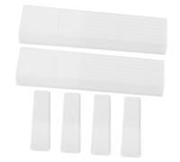 BAZEITFLOW 6pcs Square Cord Weight Spare for Vertical Blinds Pom Material Blind Cord Pull Handles Easy to Adjust Chain Ends Stylish Window Treatment Accessories