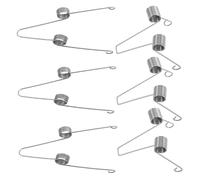 BAZEITFLOW 6pcs Tuba Water Key Valve Springs Repair Parts Tremolo Springs for Trombone Alto Horn Musical Instrument Accessories