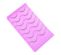 BAZEITFLOW 7 Pairs White False Eyelashes for Women Natural Look Cosplay Fake Lashes Comfortable Delicate Design for Parties Birthday Stage Performance