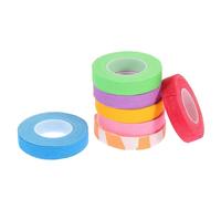 BAZEITFLOW 7pcs Breathable Pipa Finger Tape Protective Adhesive Tapes for Guzheng Comfortable and Durable Finger Guards for Musicians Mixed Colors for Instrumental Practice