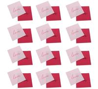 BAZEITFLOW 80pcs Valentine’s Day Decorative Paper Napkins 2-Ply Red Pink Disposable Party Napkins for Wedding Proposal Romantic Dinner Festive Holiday Table