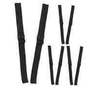 BAZEITFLOW 8pcs Adjustable Elastic Wig Bands Lightweight Durable Hair Straps for Comfortable All Day Wear Reusable Wig Grip Headbands with for Secure Fit and Natural Look