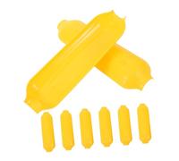 BAZEITFLOW 8pcs Corn Serving Trays for Appetizers and Snacks Stackable Reusable Veggie Platters for Parties BBQ Food Plates for Fruits Chips and Desserts