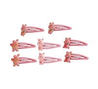 BAZEITFLOW 8Pcs Cute Cartoon Pig Hairpins for Easy Clip Adorable Pig Hair Clips Unique Birthday Parties Weddings Bridesmaids and Everyday Wear