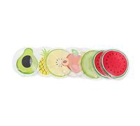 BAZEITFLOW 8pcs Ice Eye Mask Fruit Pattern Eye Ice Packs for Summer Cold Therapy Portable for Adults