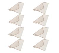 BAZEITFLOW 8pcs Lace Wig Cap for Wig Making Closure Lace Net Wig Net Bottom Wig Construction Net Base Mesh Fabric for Hairpiece Cap Making Supplies Use Front