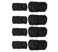 BAZEITFLOW 8pcs Stroller Wheel Protectors Oxford Cloth Dustproof Covers for Cart Wheels Wheelchair and Pram Accessories Anti-Dirty Foot Covers for Indoor Use