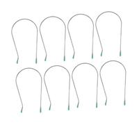 BAZEITFLOW 8pcs U Shaped Hot Roller Clips for Electric Heating Curling Lightweight and Compact Hair Curler Replacement Clips Convenient Styling Tools for Home Use