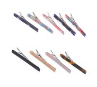 BAZEITFLOW 9pcs Acetate Duckbill Hair Clips for Women Minimalist Hair Clip for Thin Claw for Teens Alligator Pins for Parties Everyday Use