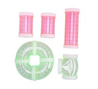 BAZEITFLOW Acrylic Hamster Cage Tunnel Transparent Small Animal Tubes with S Shaped and Shaped Connectors Plastic For Hamsters Small Pets Outdoor Play Random Color