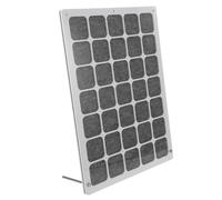 BAZEITFLOW Acrylic Pin Storage Display Case, Double-side Wall Hanging Badge Organizer with Dustproof Cover, 36.5x26.8cm for Enamel Pins, Medals, and Collectibles