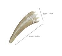 BAZEITFLOW Acupoint Horn Comb Scalp Massage Hair Washing Comb Wide Tooth Smooth Teeth Relieves Headache Stimulates Practical for Home and Salon Use