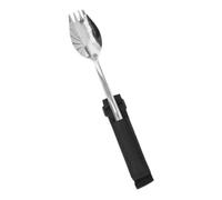 BAZEITFLOW Adaptive Slip Spork for Elderly and Disabled Portable Tremble Adult Utensil with Easy Grip Handle Adaptive Cutlery for Improved Eating Convenience
