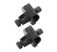 BAZEITFLOW Adjustable Boom Arm Connector Clips with Universal Clamp Multifunctional Design 2pcs Abs and Iron Material for Microphone and Phone Stand for Live Streaming Equipment and Floor