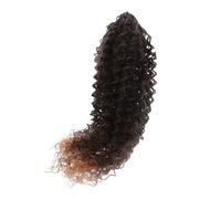 BAZEITFLOW Adjustable Drawstring Curly Ponytail Extension Clip-in Synthetic Hairpiece Lightweight Faux Curly Hair Ponytail for Short Hair Styling Festivals and Costume Accessory