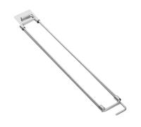 BAZEITFLOW Adjustable Rv Fridge Rod Stainless Steel Telescopic Refrigerator Tension Bar with Anti-slip Plate for Travel Trailers Camper Stability and Space-saving Storage