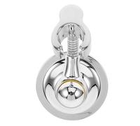 BAZEITFLOW Adjustable Suction Cup Shower Head Holder Wall Mount No Drill Adhesive Bathroom Handheld Shower Bracket with Angle Control Replacement Compatible Easy Installation