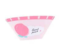 BAZEITFLOW Adorable Peach Felt Cat Collar S Soft Protective Bite Neck Guard for Post Surgery Healing and Scratch Prevention