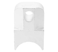 BAZEITFLOW Aluminum Alloy Wheelchair Footrest Stop Block Secure Footplate Positioning Limiter with Replacement Hinge Detent Compatible with Electric and Manual Wheelchair Seat Guide Tracks