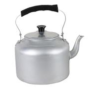 BAZEITFLOW Aluminum Whistling Kettle 5l Large Capacity Retro Tea Kettle Heat Resistant Stovetop Water Container for Home Kitchen and Restaurant Random Style