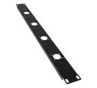 BAZEITFLOW Audio Patch Panel Xlr Panel Mount for Rack Mount Cable Management Cord Organizer for Audio Device Installation in Studio