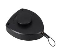 BAZEITFLOW Automatic Adjustable 300-800g Pull Rope Door Closer, Punch-Free Black Auto Spring Mechanism for Sliding Glass, Bedroom and Screen Doors, Easy Home Installation