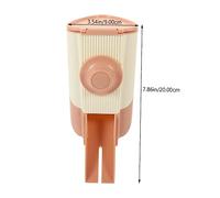BAZEITFLOW Automatic Small Pet Feeder Rugged Durable Rabbit Hay Dispenser with Easy Cleaning for Hamsters Hedgehogs Caged Animals Convenient Tool in