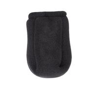 BAZEITFLOW Black Foldable Hair Dryer Sponge Cover Heat Resistant Diffuser with Elastic Band for Salon and Travel Prevents Heat Damage and Controls Frizz Blower Cover for Hair