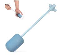 BAZEITFLOW Bottle Brush with Long Frosted Handle Soft Sponge Head Non-Scratch Cleaning Brush for Glasses Bottles Plates and Cups Highly Absorbent Kitchen Cleaning Tool for Home Housekeeping