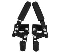 BAZEITFLOW Brake Fixing Accessories Wheelchair Drive Locks Wheelchair Brake Hardware Wheel Locks Steel Black