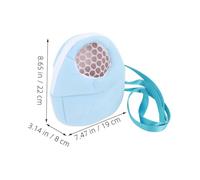 BAZEITFLOW Breathable Mesh Guinea Pig Carrier Bag Medium Dual-use Travel Pouch and Pet Nest for Hamsters Squirrels Chinchillas Small Animals Portable Outdoor Shoulder Tote