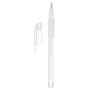 BAZEITFLOW Brow Tattoo Marker Pen 1mm Fine Tip Single Head Eyebrow Mapping Cosmetic Liner White Portable Salon Beauty Tool for Precise Tattooing
