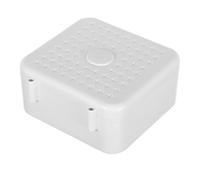 BAZEITFLOW Cable Organizer Box with Lid for White Cable Storage Connector Wire Management and Power Cord Protection Dustproof Plastic Case for Camera Wires and Electronic Accessories