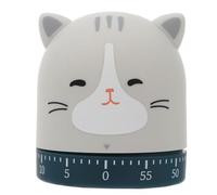 BAZEITFLOW Cartoon Kitchen Timer Mechanical Manual 60-Minute Countdown Timer Loud Alarm for Cooking Baking Animal Design Suitable for Kitchen Cooking Management