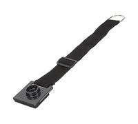 BAZEITFLOW Cello Endpin Anchor Stopper Adjustable Non-slip Anti-skid Device with Strap Plastic Metal Nylon Sponge for Performance and Practice Black