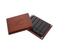 BAZEITFLOW Clarinet Reed Case with Double-sided Storage Holds Up to Reeds for Bass Clarinet and Sax and Scratch-resistant Design