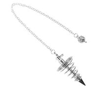 BAZEITFLOW Copper Spiral Conical Pendulum Pendant for Dowsing and Divination Fade-resistant Gravity Concentration Design Stylish Accessory for Meditation and Decision Making Gift for