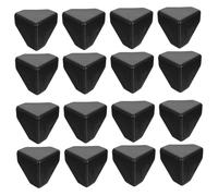 BAZEITFLOW Corner Protectors Preventing Collision Plastic 100pcs Black Easy to Use Table Bumper Guards to Protect Children and Elders for Furniture and Cartons for Storage and Packaging