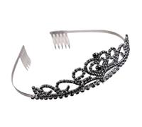 BAZEITFLOW Crown Bridal Tiaras Elegant Bridesmaid Headpiece Holiday Party Photography Accessory for Weddings and Special Occasions